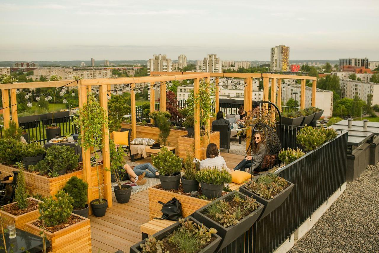 Apartments Vilnius 1 Near Center With A Roof Terrace And Parking Exterior foto